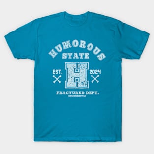 Humorous State White T-Shirt